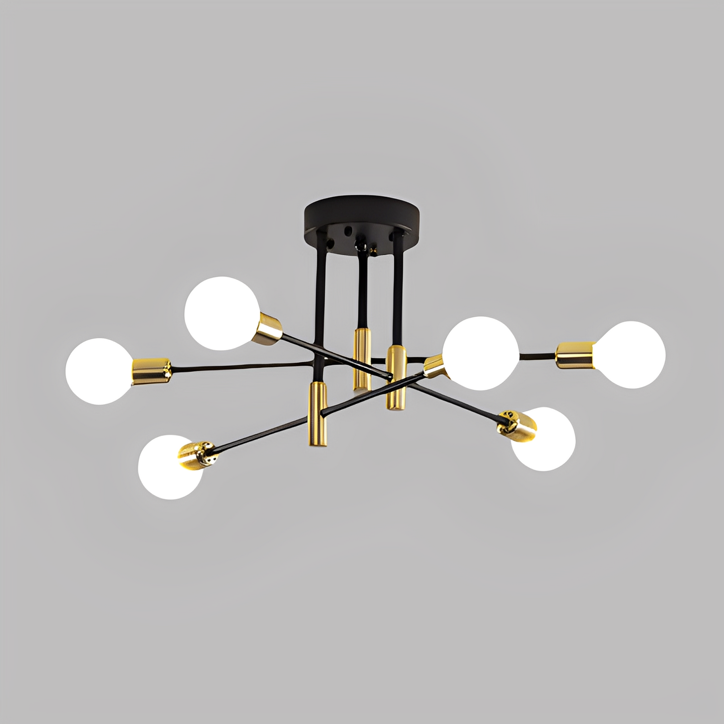 Ira – Lampe de Plafond en Fer Forgé Personnalisée