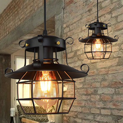 Vincenzo – Lampe suspendue en fer créative