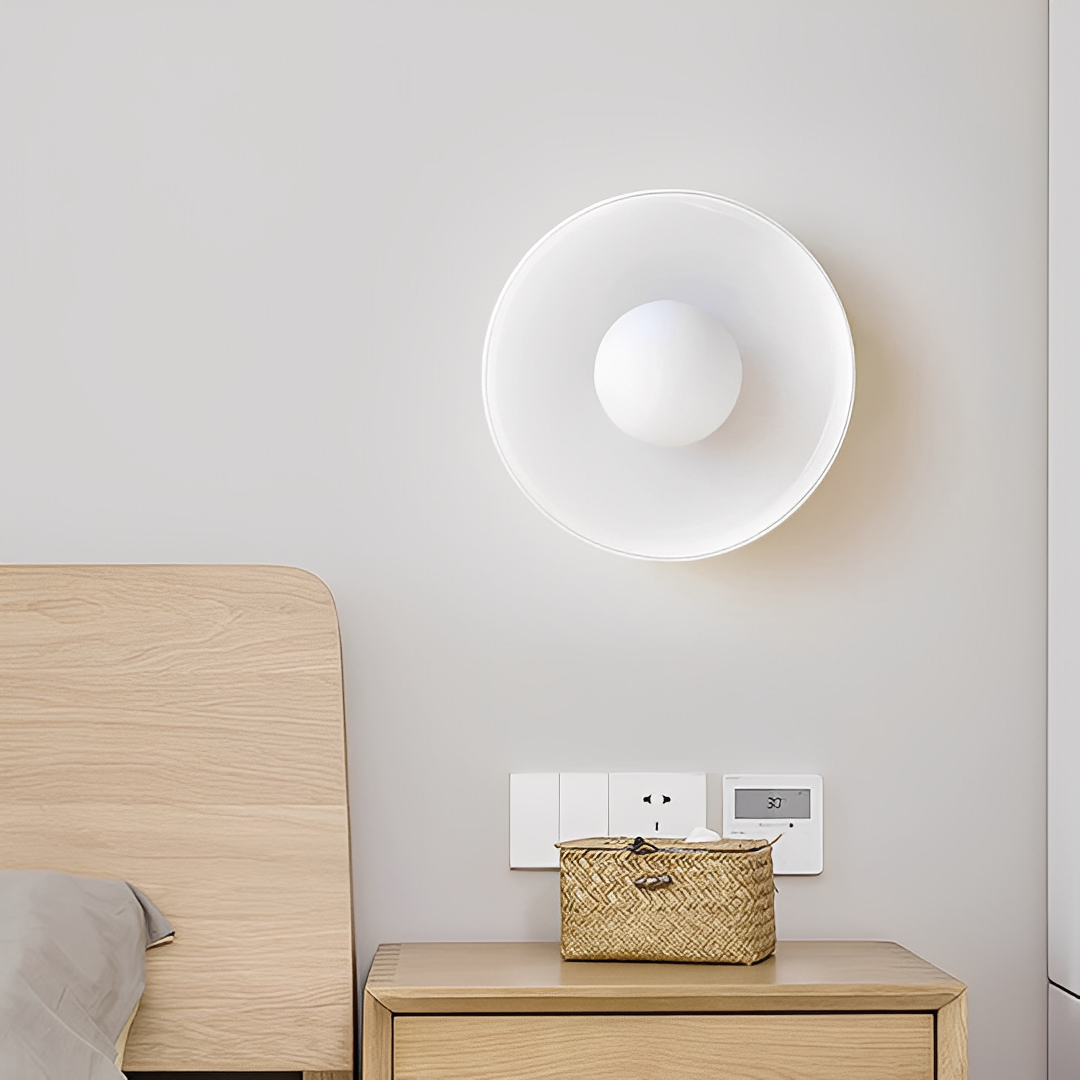 Verna – Plafonnier en verre rétro français
