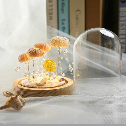 Nerida – Lampe de nuit en forme de méduse fabriquée à la main
