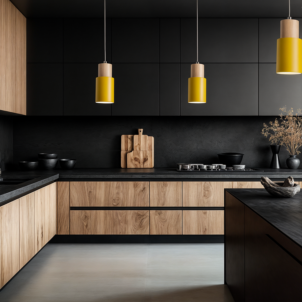 Loewe – Suspension en bois simple