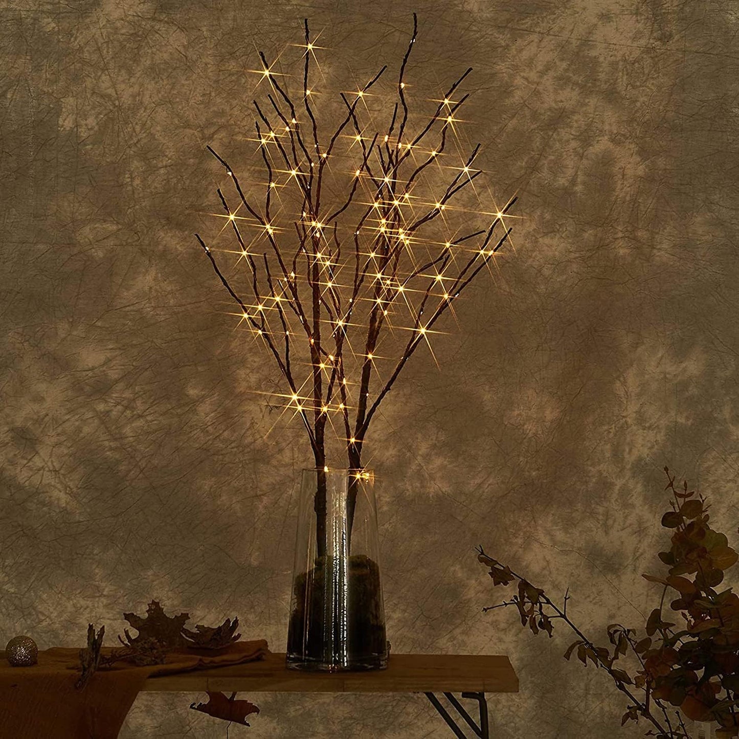 Marilyn – Lampe branche de saule avec lumière naturelle douce