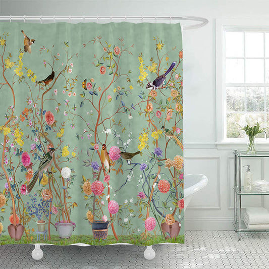 AquaFlora – Rideau de Douche Imperméable