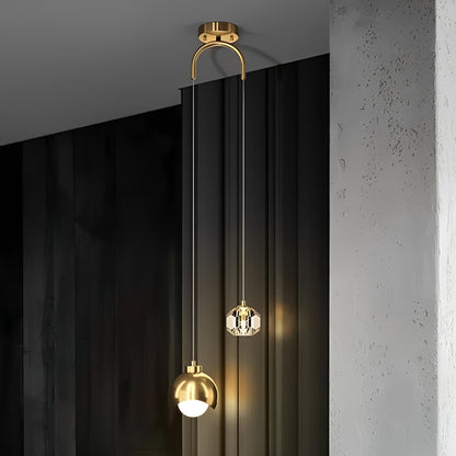 Laylah – Suspension Cristal Moderne