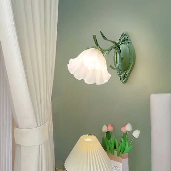 Kaede – Lampe Fleur Rétro Classique