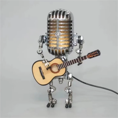 GuitarLume – Lampe décorative en forme de guitare vintage