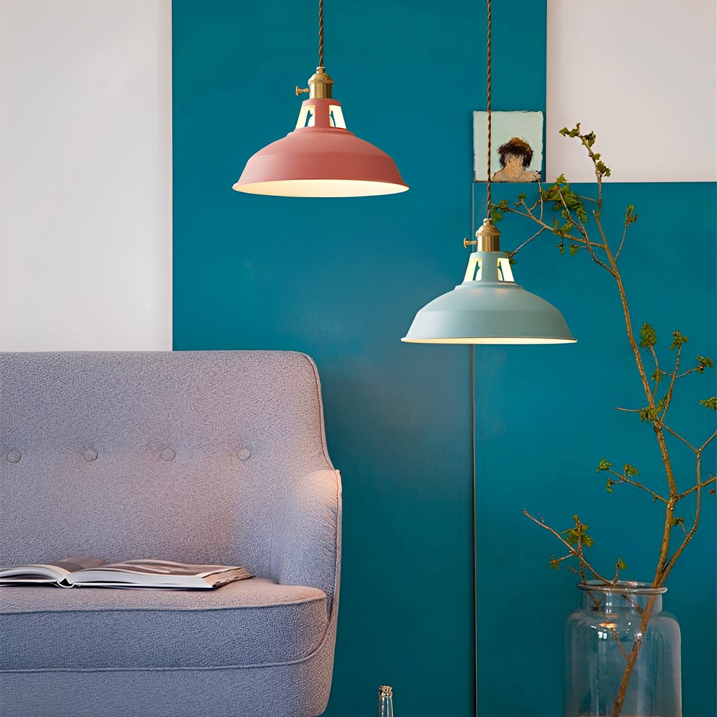 Markaron – Lustre en Fer Petit Rétro