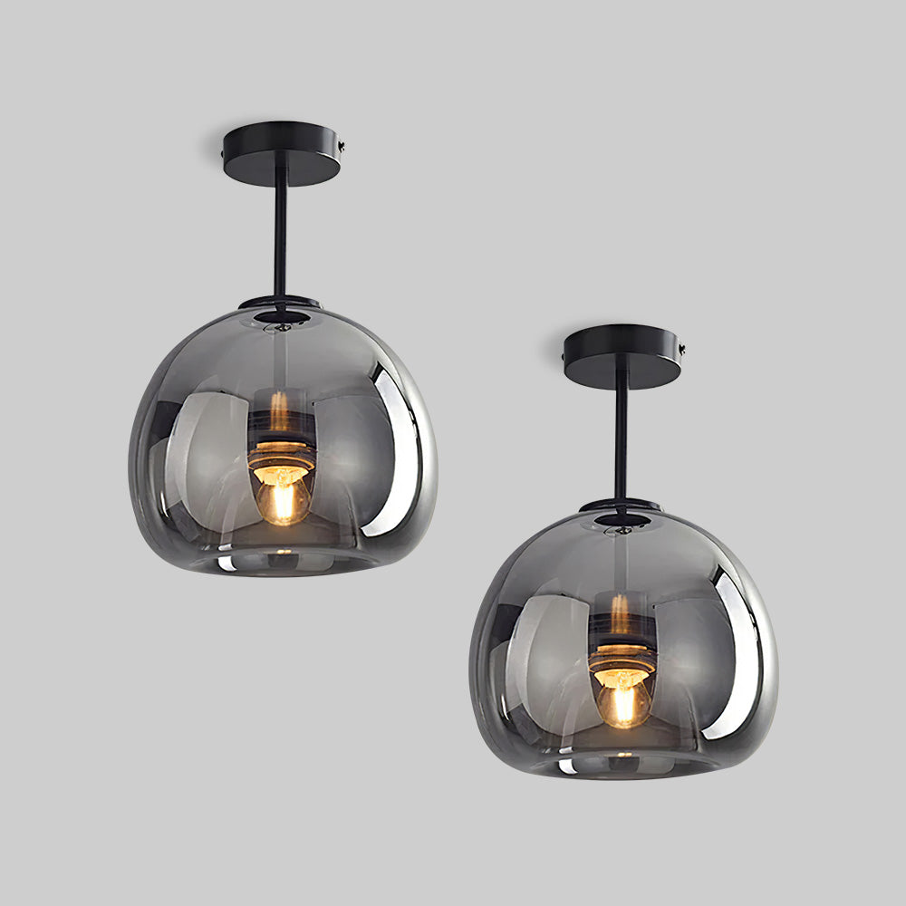 Max – Lampe suspendue en verre rond