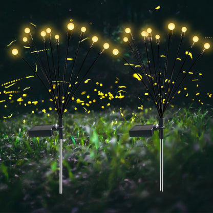 Yuna – Lampe de jardin solaire avec effet lucioles