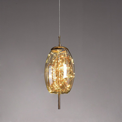 Rio – Suspension en verre moderne