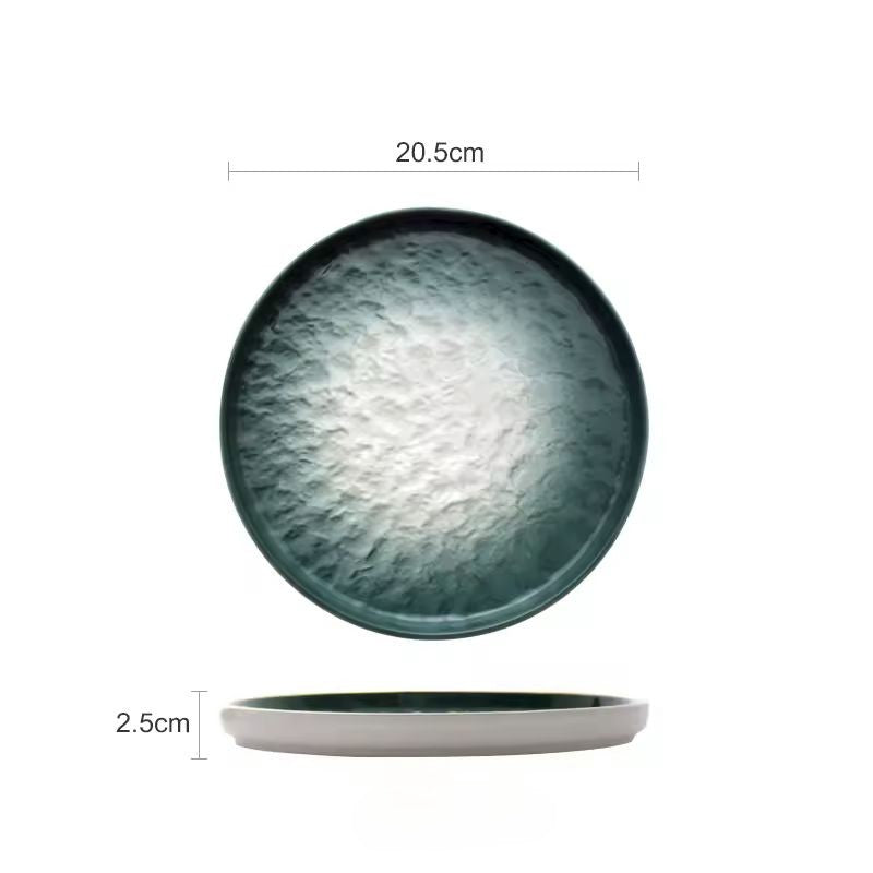 Evo – Assiette en porcelaine inspirée nordique