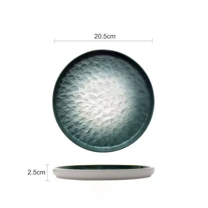 Evo – Assiette en porcelaine inspirée nordique