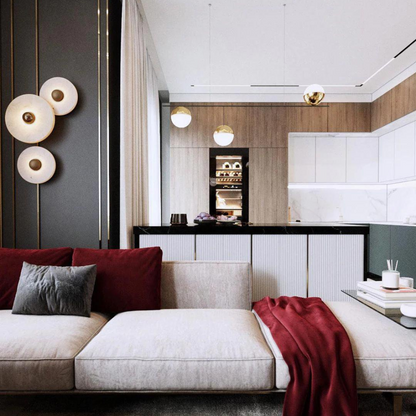 Aria – Applique Murale Moderne en Marbre
