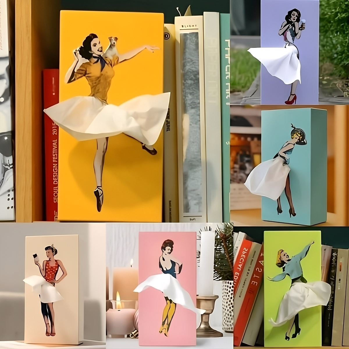 Mira – Boîte à mouchoirs design tutu