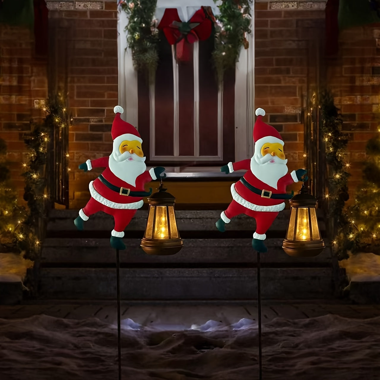 Santy – Suspensions solaires Père Noël