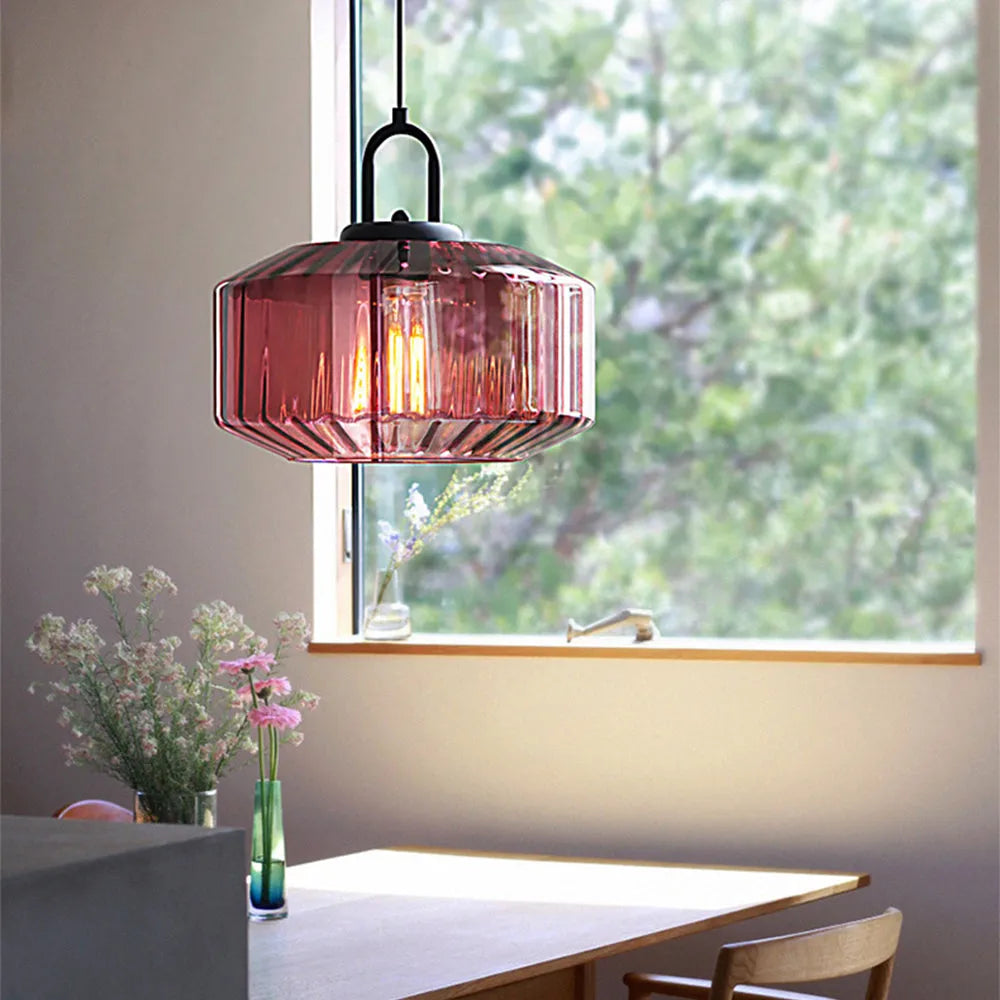 Vireo – Suspension en verre moderne