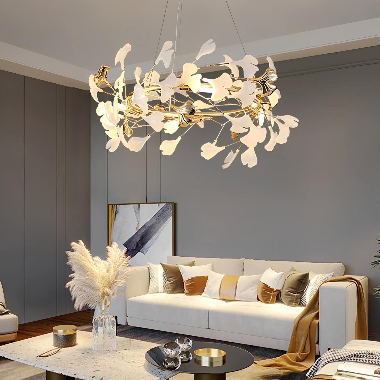 Ginkgoa – Lampe Suspendue Artistique