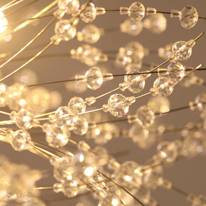 Nero – Lustre en cristal Dandelion