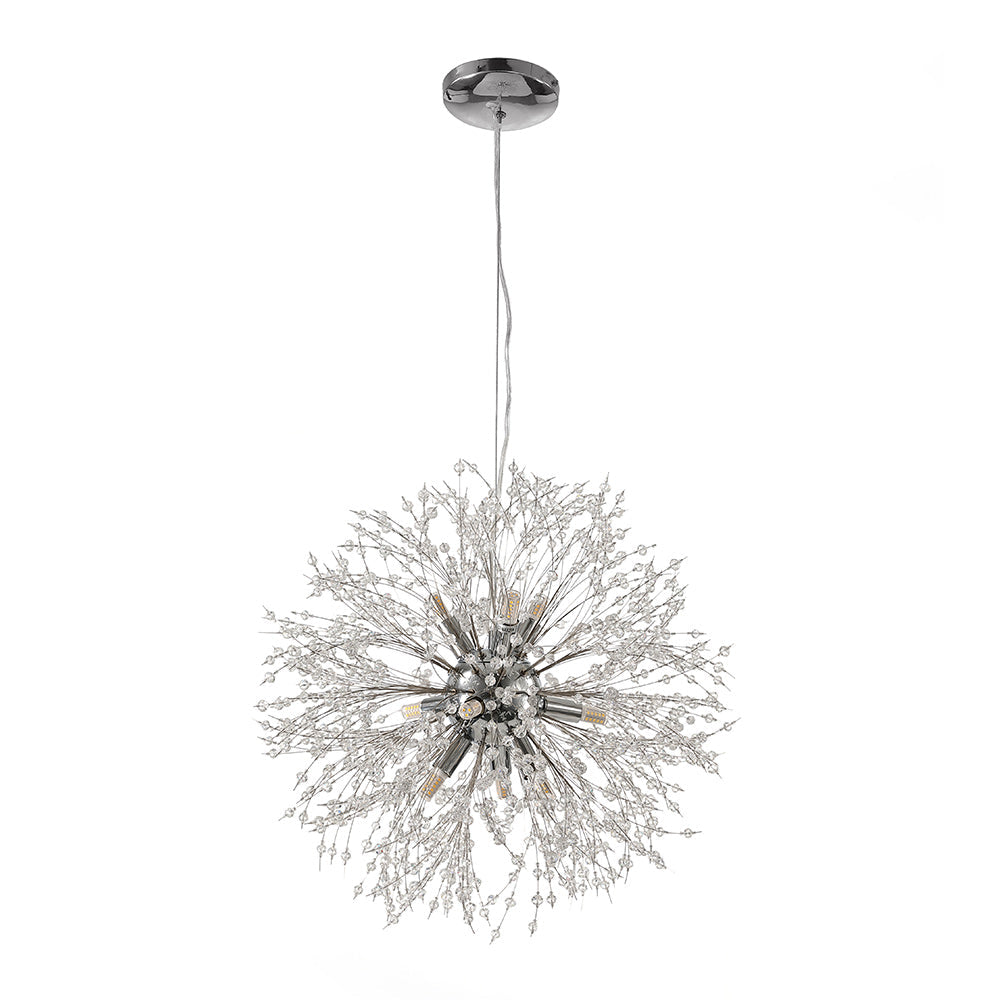Nero – Lustre en cristal Dandelion