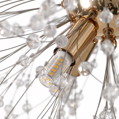 Nero – Lustre en cristal Dandelion