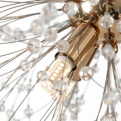 Nero – Lustre en cristal Dandelion