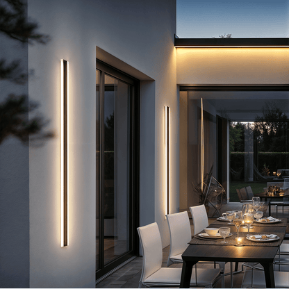 Stria – Applique murale extérieure LED minimaliste