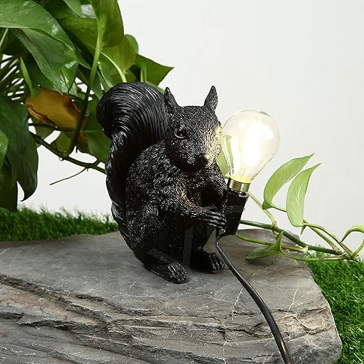ÉcureuilNordik – Lampe de table scandinave au design mignon