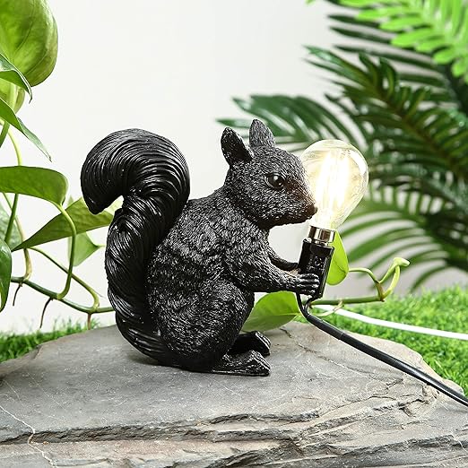 ÉcureuilNordik – Lampe de table scandinave au design mignon