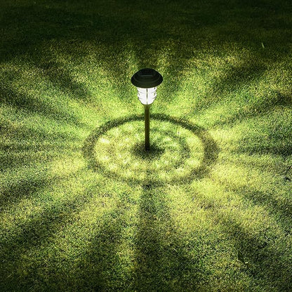 Miyu – Lampe de jardin LED solaire au design rayure