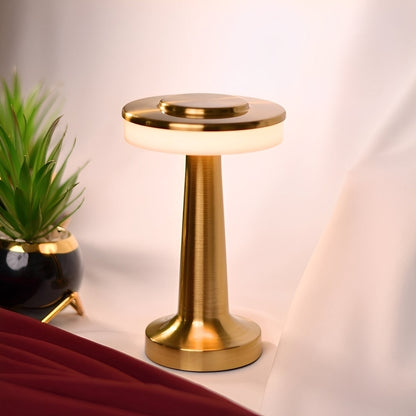 Zamira – Lampe de table rechargeable en forme d’haltère