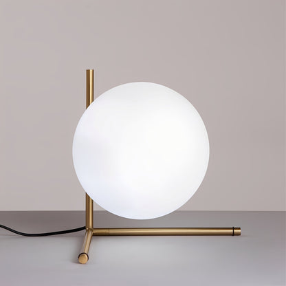 Raffy – Lampe de table sphère en verre simple