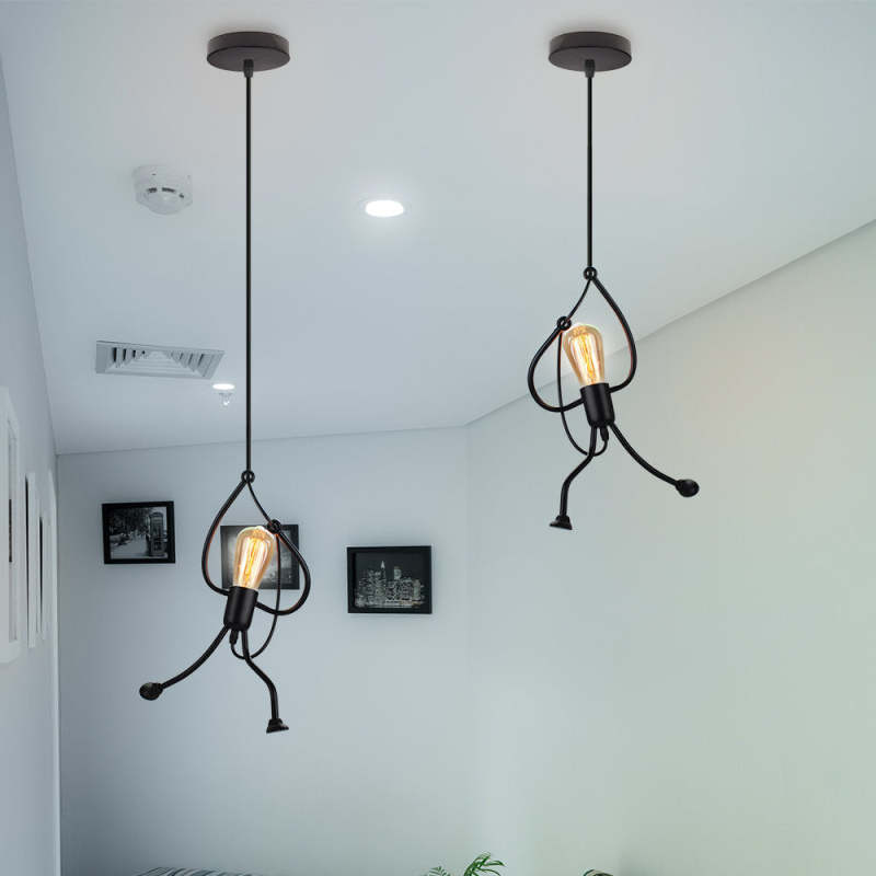 FerRetro – Lampe rétro au look super-héros industriel