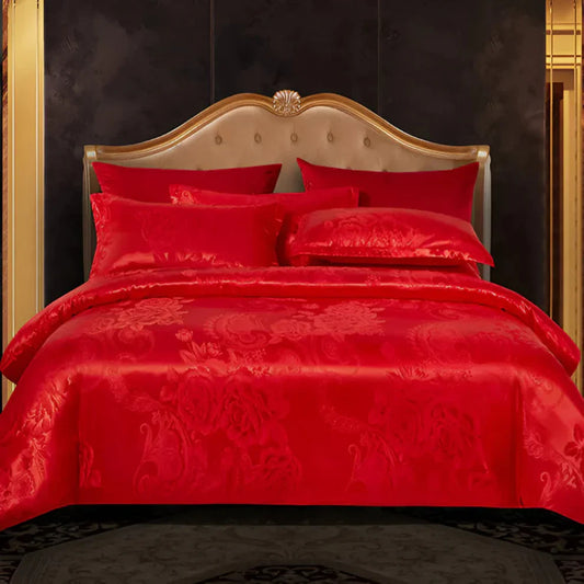 Sanya – Housse de couette en satin élégante