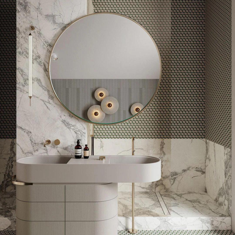 Aria – Applique Murale Moderne en Marbre