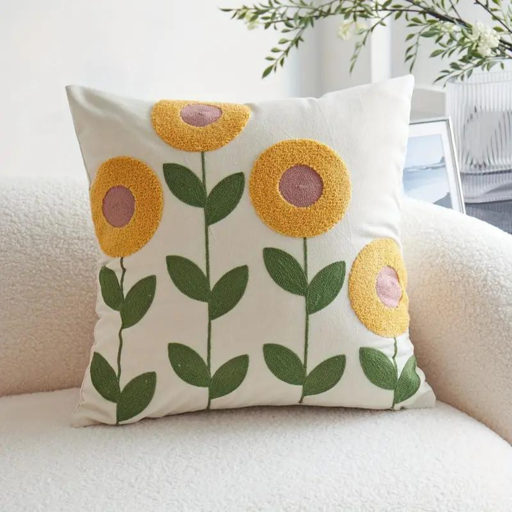 Luna – Housse de coussin de canapé de style pastoral