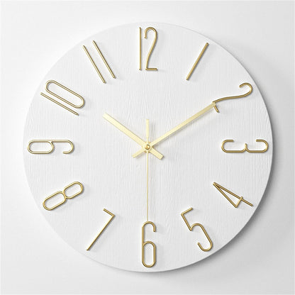 Rustom – Horloge murale de 12 pouces pour salon
