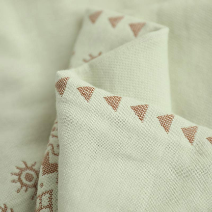 Mika – Housse de coussin en coton à trois couches