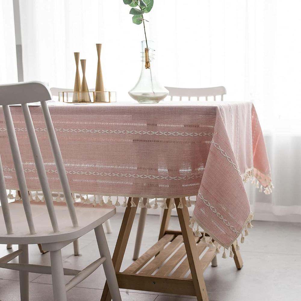 Bailey – Nappe élégante en coton-lin