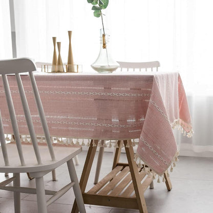 Bailey – Nappe élégante en coton-lin