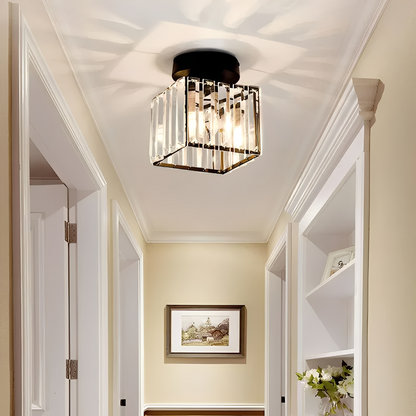 Tyrone – Lampe de plafond en cristal créative