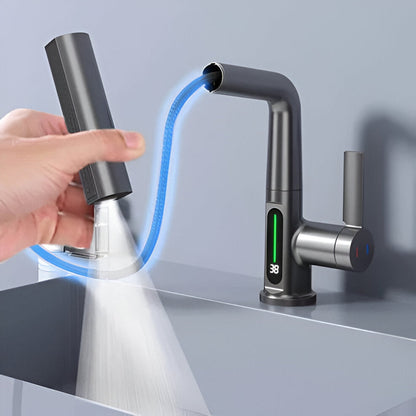 Kaito – Robinet de Lavabo Extensible et Rotatif
