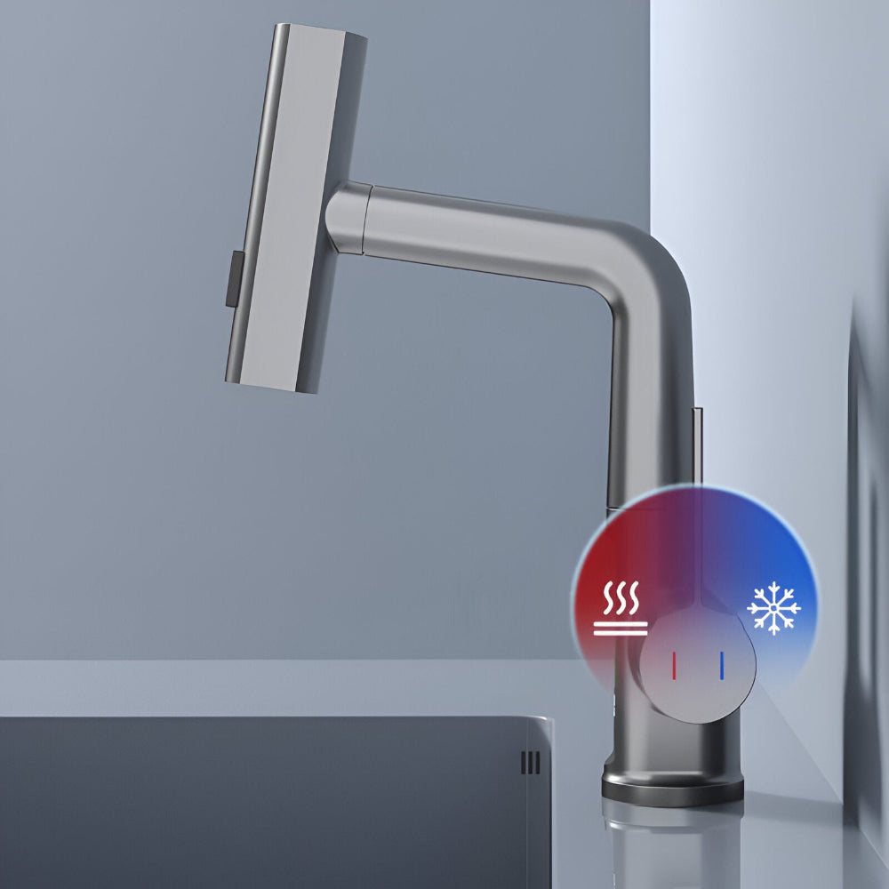 Kaito – Robinet de Lavabo Extensible et Rotatif