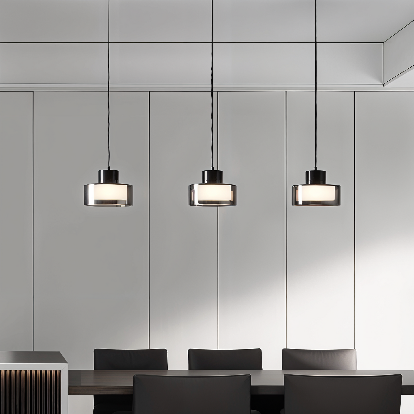 Astral – Suspension en verre moderne