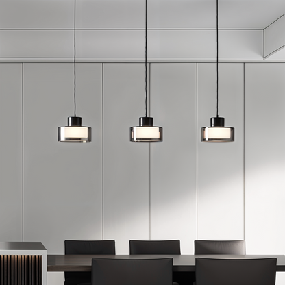 Astral – Suspension en verre moderne