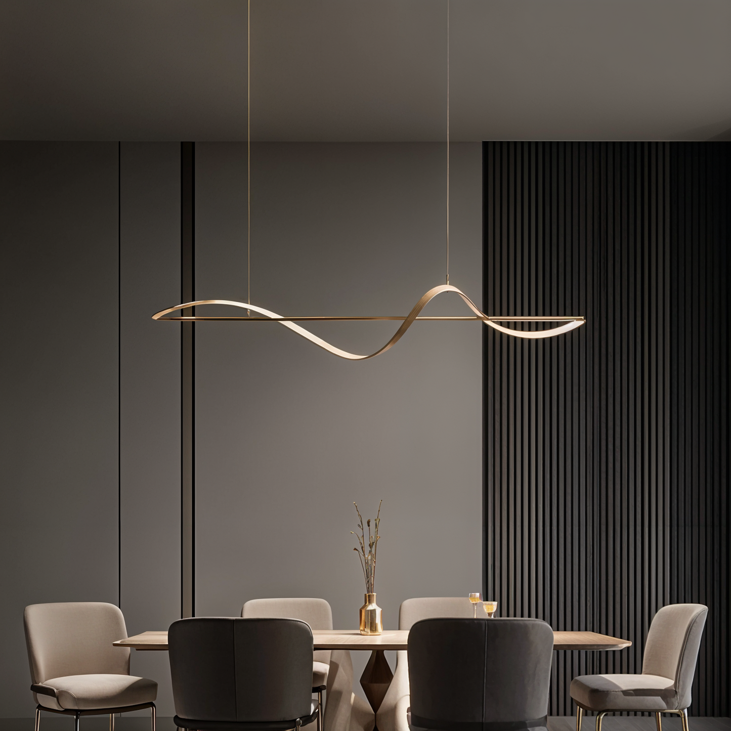 Velaris – Lampe Suspendue Design Horizontal