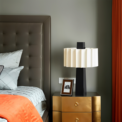 Arko – Lampe de table plissée
