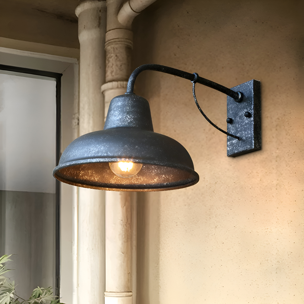Amanda – Lampe murale extérieure LED rétro