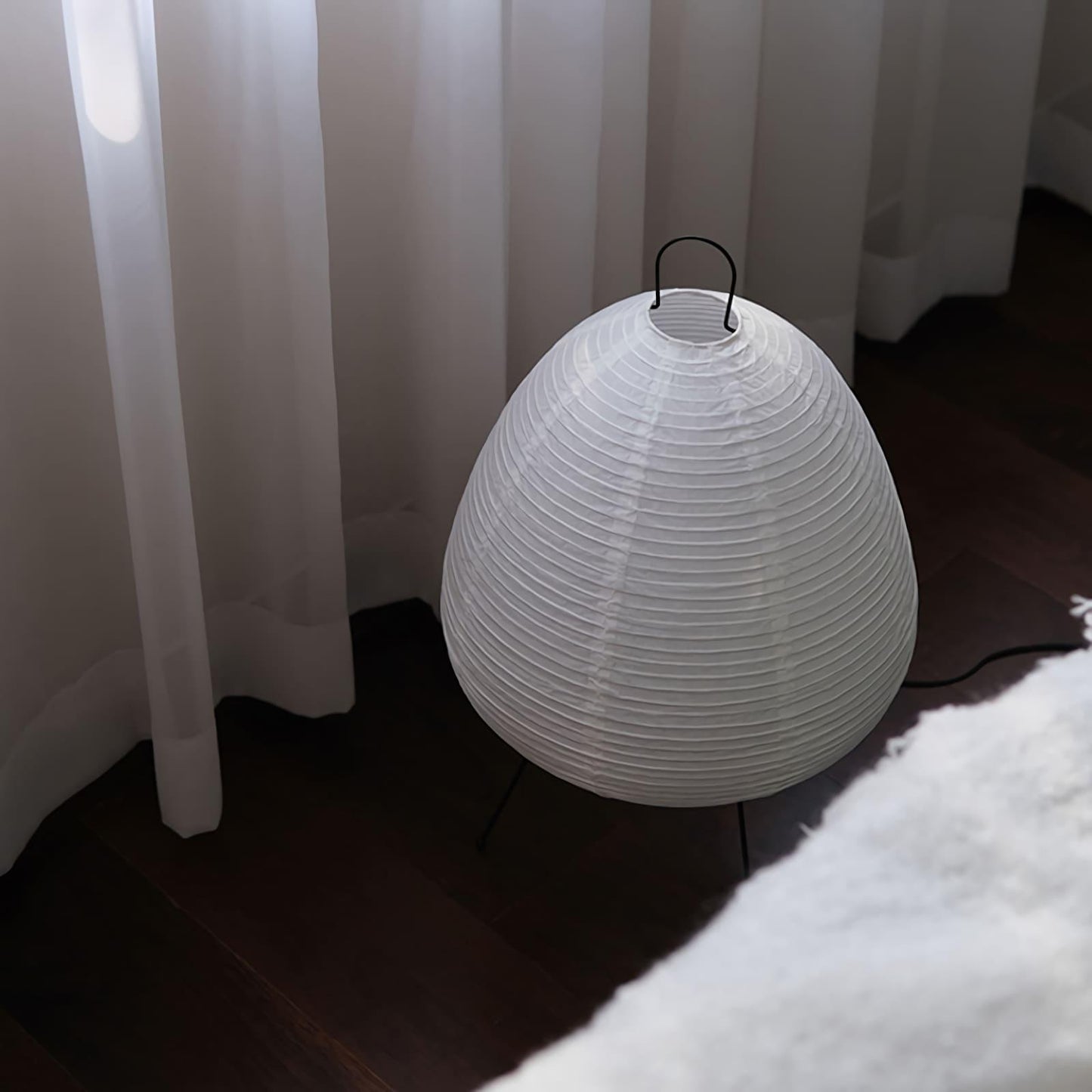 Reika – Lampe design en papier Xuan