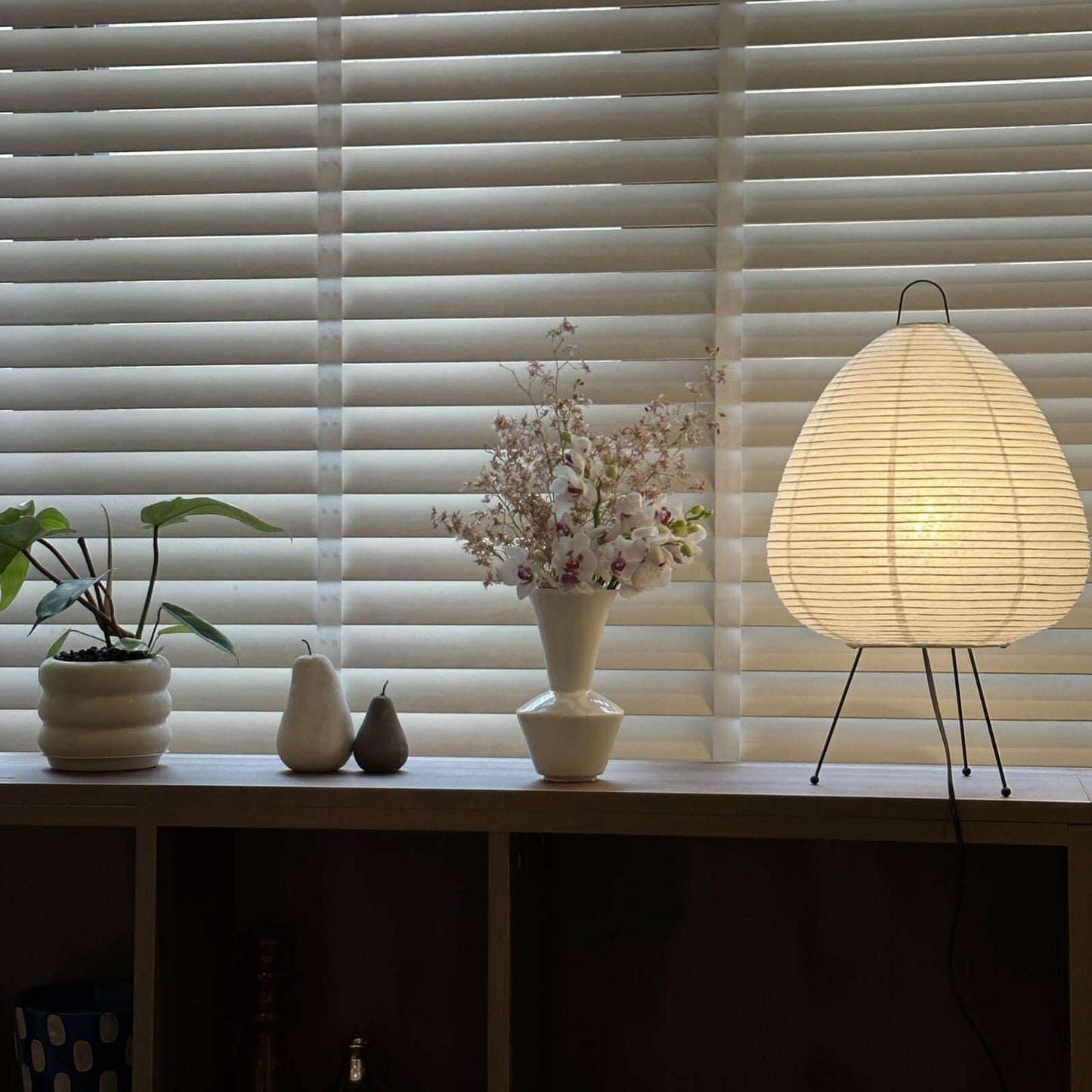Reika – Lampe design en papier Xuan