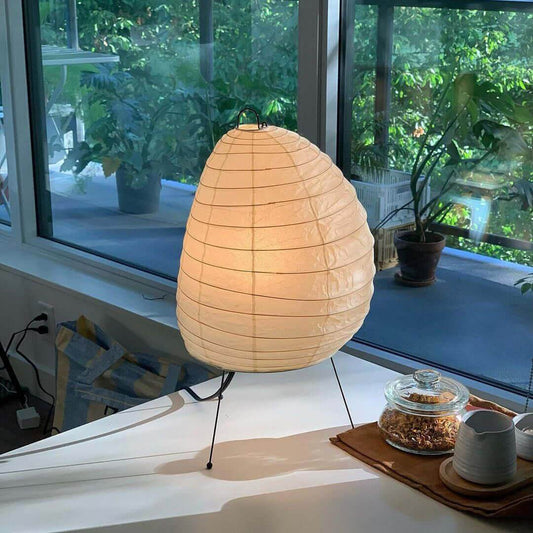Miyu – Lampe de table en papier de riz